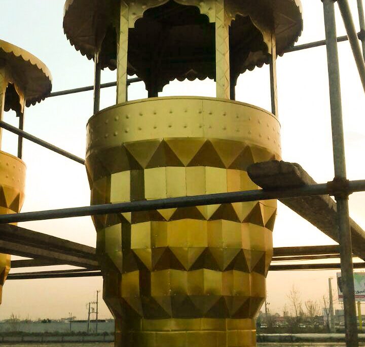 ساخت گلدسته