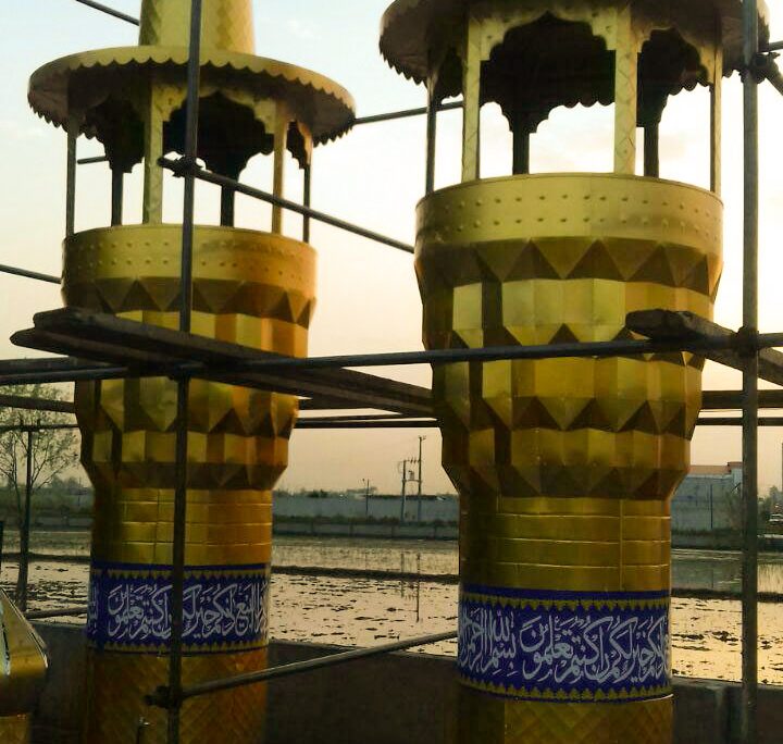 گلدسته آلومینیوم